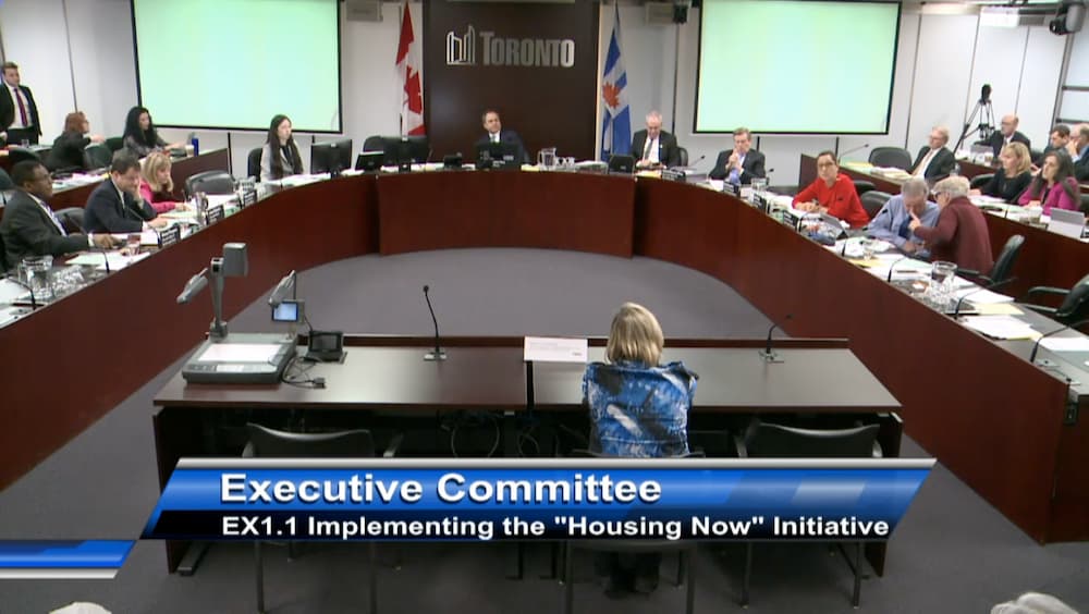 City of Toronto Executive Committee meeting